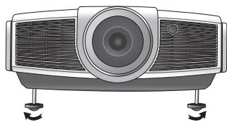 BENO W2000 - Ajustement de l'angle de projection - 1