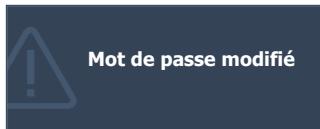 BENO W2000 - Modification du mot de passer - 1