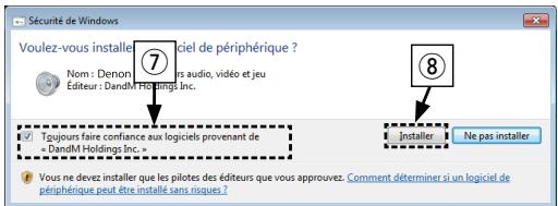 DENON DA300 USB - Installez le pilote. - 5