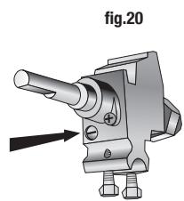 AIRLUX CE9O02GTiX2 - RéGLAGE DU MINIMUM SUR LE BRULEUR FOUR ET BRULEUR GRILL (fig. 22 page 14) - 2