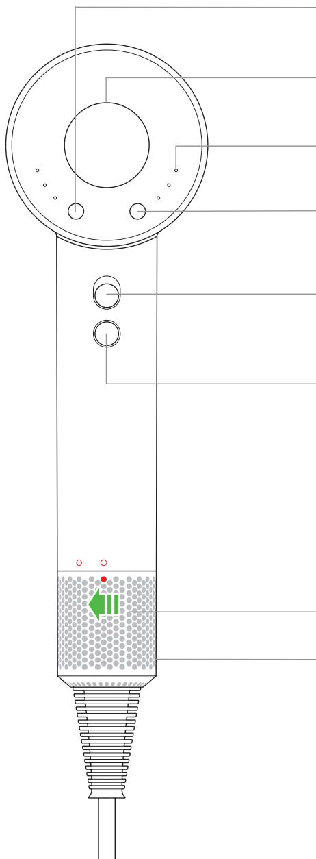 MAROUE SUPERSONIC WHITE/SILVER - Fonctions - 1