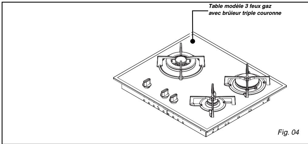 SAUTER STG927W - DESCRIPTION DE VOTRE TABLE - 2