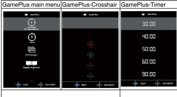 ASUS VG289Q1A - GamePlus Button: - 1