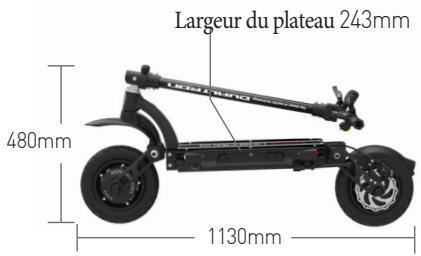 DUALTRON Spider - Dimensions - 2