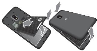 LENOVO MOTO G4 PLAY WHITE - Paramètres des téléphones à double carte SIM - 1
