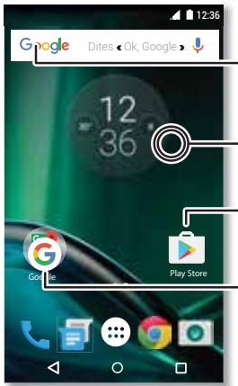 LENOVO MOTO G4 PLAY WHITE - Démarrage rapide : contrôle et personnelisation - 1