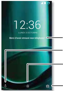LENOVO MOTO G4 PLAY WHITE - Marche, arrêt, verrouillage et déverrouillage - 1