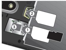 LENOVO MOTO G4 PLAY WHITE - Retrait de la batterie et insertion des cartes - 2