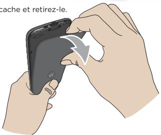 LENOVO MOTO G4 PLAY WHITE - Retirez le cache arriere. - 2