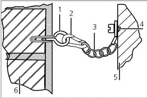 LEISURE CR100F320XG - Chaîne de sécurité - 1