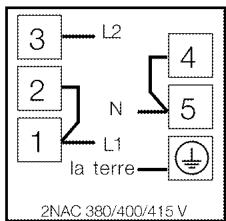 LEISURE CR100F320XG - Raccordement du cable d'alimentation - 4