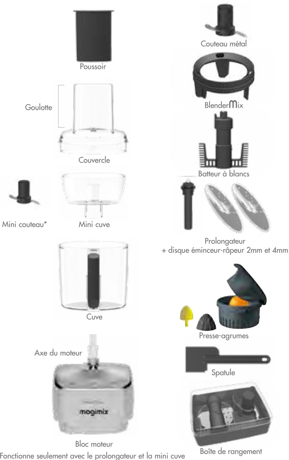 MAGIMIX 18256F - UNIQUEMENT POUR LES ETATS-UNIS ET LE CANADA - 1