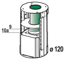 SMEG KIR37XEN - Branchement avec un tube de 0120 - 2