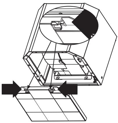 ARTHUR MARTIN AFCI 9080 X - Pour retirer le filtré à charbon actif - 2