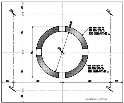 ARTHUR MARTIN AFCI 9080 X - Fixation au plafond - 1