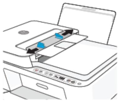 HP DeskJet Plus 4122 - Charger un original dans le bac d'alimentation - 3