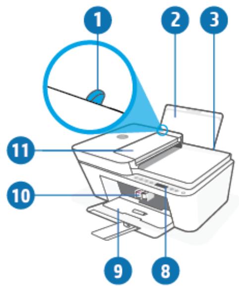 HP DeskJet Plus 4122 - Présentation de l'imprimante - 1