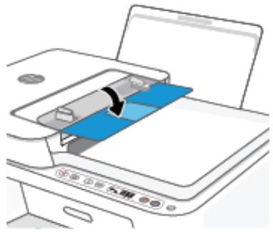 HP DeskJet Plus 4122 - Charger un original dans le bac d'alimentation - 1