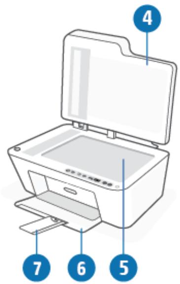 HP DeskJet Plus 4122 - Présentation de l'imprimante - 2
