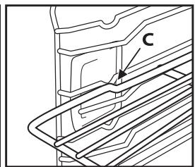WHIRLPOOL AKZM745WH - INTRODUCTION DE GRILLES ET AUTRES ACCESSOIRES A L'INTERIEUR DU FOUR - 3