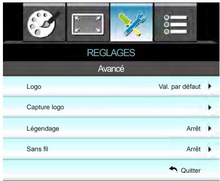 OPTOMAR DH1011 - REGLAGES / Avance - 1