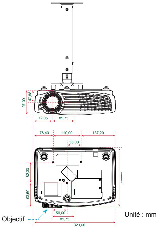 OPTOMAR DH1011 - Installation au plafond - 1