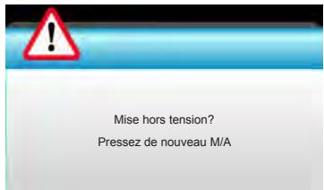 OPTOMAR DH1011 - Mise Hors tension du Projecteur - 1