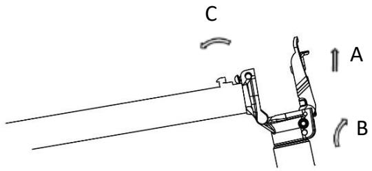 WISPEED C10-55 - Pliage de la trottinette - 1