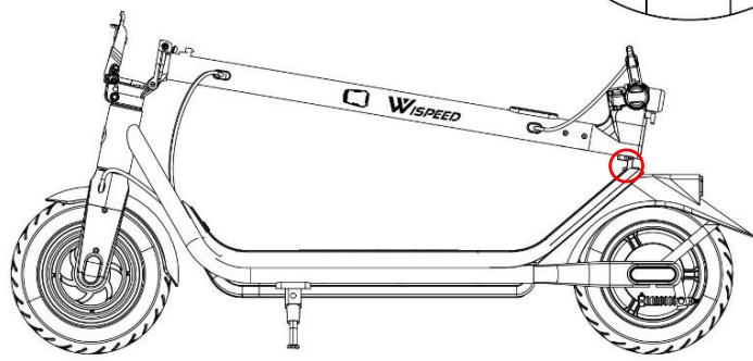 WISPEED C10-55 - Pliage de la trottinette - 3