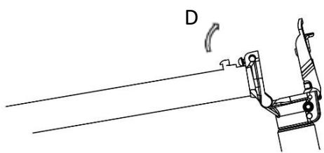 WISPEED C10-55 - Pour déplier la trottinette : - 1