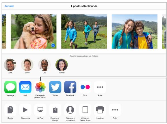 APPLE IPAD MINI3 128 GO WIFI+CEL - Partage des photos iCloud - 1