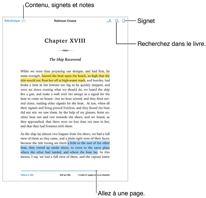 APPLE IPAD MINI3 128 GO WIFI+CEL - Lire un livre - 1