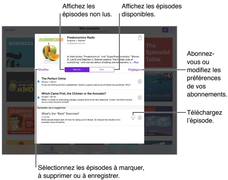 APPLE IPAD MINI3 128 GO WIFI+CEL - Obtenir des podcasts et des épisodes - 1