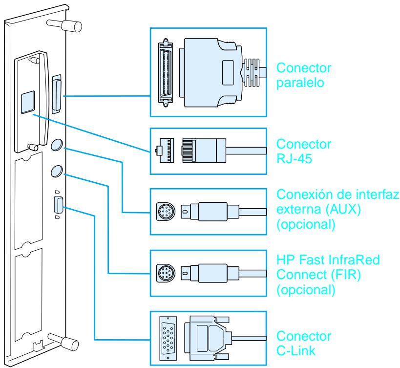 HEWLETT PACKARD LaserJet 8150 - Paso 13 Conecte los cables de la impressora - 1