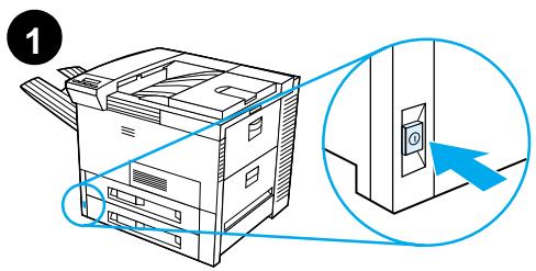 HEWLETT PACKARD LaserJet 8150 - Collegamento del cavo parallelo - 1