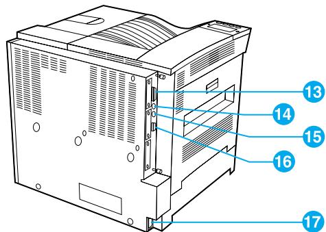 HEWLETT PACKARD LaserJet 8150 - Paso 4 Identifique los componentes de la impressora - 2