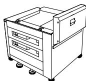 HEWLETT PACKARD LaserJet 8150 - Multibin-Mailbox (5 Fächer und Hefteinheit) - 7