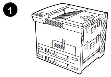 HEWLETT PACKARD LaserJet 8150 - Remarque - 1