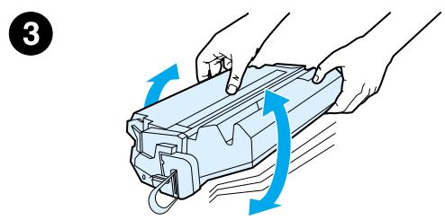 HEWLETT PACKARD LaserJet 8150 - Punto 6 Installazione della cartuccia di toner - 3