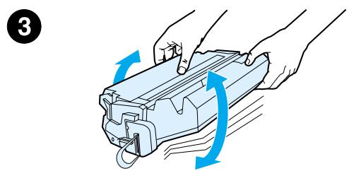 HEWLETT PACKARD LaserJet 8150 - Paso 6 Instale el cartucho de tóner - 3