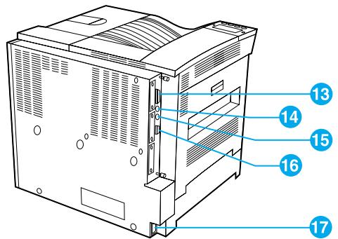 HEWLETT PACKARD LaserJet 8150 - Punto 4 Individuzione delle parti della stampante - 2