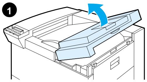 HEWLETT PACKARD LaserJet 8150 - Step 6 Install Toner Cartridge - 1