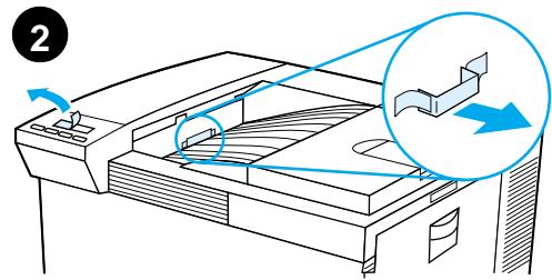 HEWLETT PACKARD LaserJet 8150 - Schritt 3 Entfernen des inneren Verpackungsmaterials - 2
