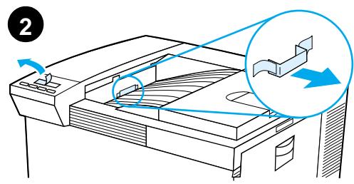 HEWLETT PACKARD LaserJet 8150 - Paso 3 Retire el embalaje interior - 2