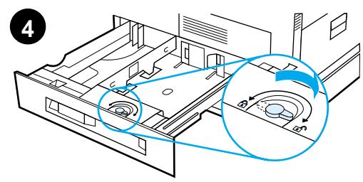 HEWLETT PACKARD LaserJet 8150 - Step 7 Load Trays 2 and 3 - 4