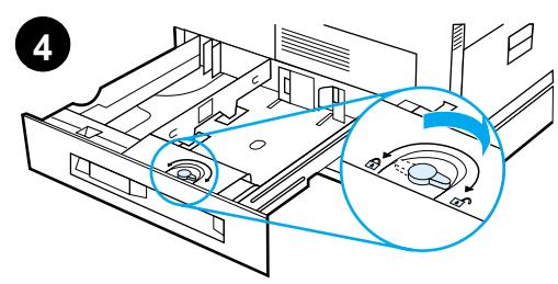 HEWLETT PACKARD LaserJet 8150 - Paso 7 Ponga papel en las bandejas 2 y 3 - 4