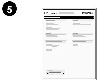 HEWLETT PACKARD LaserJet 8150 - Stap 12 De printer testen - 5