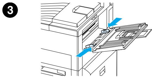 HEWLETT PACKARD LaserJet 8150 - Paso 8 Ponga papel en la bandeja 1 (optional) - 3
