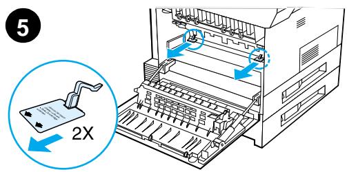 HEWLETT PACKARD LaserJet 8150 - Step 3 Remove Internal Packaging - 5