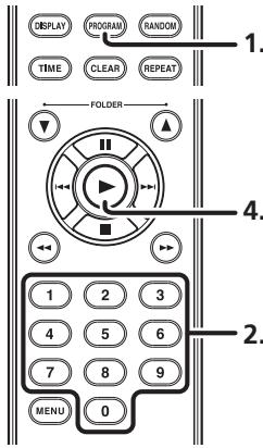 MARANTZ SA8003/N1SG - LIRE DES PLAGES DANS UN ORDRE PARTICULIER (LECTURE PROGRAMMÉE) - 1